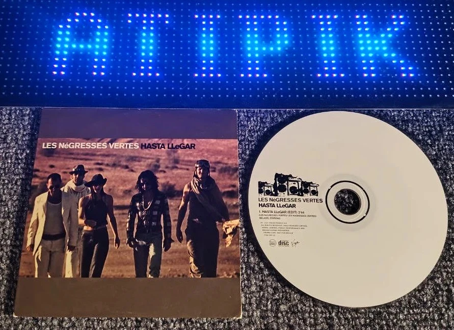 🌵 Rarity: CD promo 'Hasta Llegar' by Les Négresses Vertes (23 years)! Out of Commerce! – photo 3